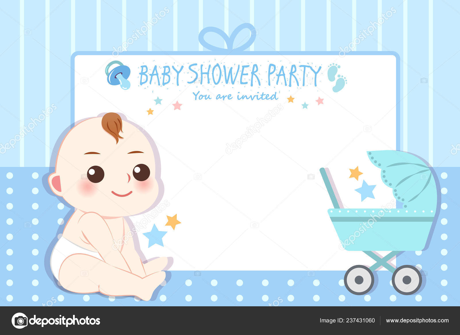 invitation cards for baby shower boy