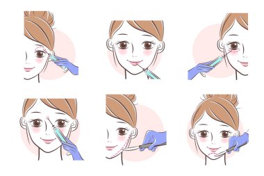 cosmetic surgery concept clipart