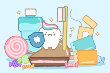  Diş sağlığı konsepti