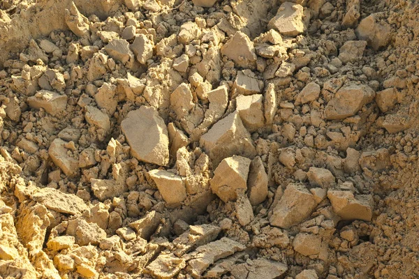 Textura Areia Carreira Areia Com Diferentes Traços — Fotografia de Stock