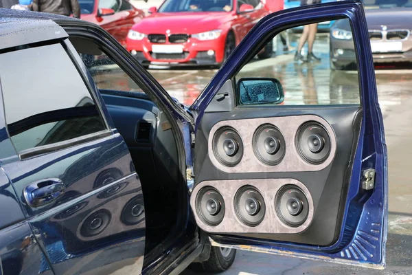 Kazan Rusia Abril 2018 Auto Show Auto Sound 2018 — Foto de Stock