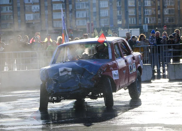 Kazan Russia Aprile 2018 Salone Automobilistico Estremo Rivolta Automobilistica Auto — Foto Stock