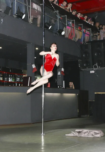 Yoshkar Ola Rusya Federasyonu Aralık 2018 Dans Akrobatik Gösterisi Aşk — Stok fotoğraf