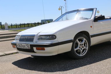 Yoshkar-Ola, Rusya Federasyonu, 17 Haziran 2018: Oto ve Motosiklet Fuarı - Festivali - Yo Zirvesi 2018 - Toyota.