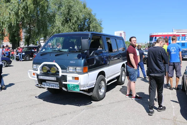 Yoshkar Ola Rusland Juni 2018 Auto Motorfiets Tentoonstelling Festival Top — Stockfoto