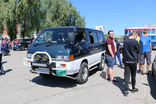 Yoshkar Ola Russia Giugno 2018 Mostra Auto Moto Festival Summit — Foto Stock