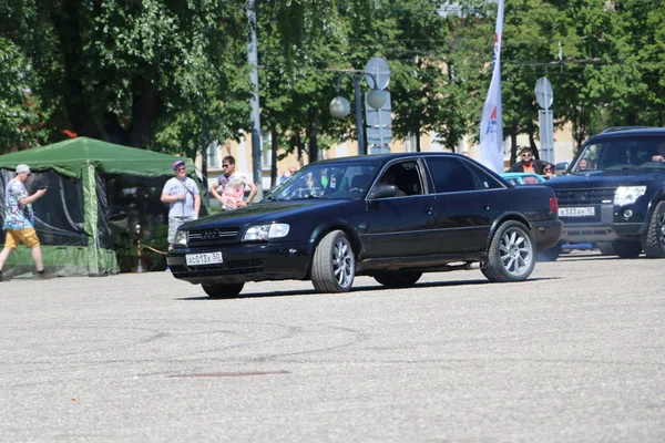 Yoshkar Ola Rússia Junho 2018 Exposição Automóvel Motocicleta Festival Summit — Fotografia de Stock