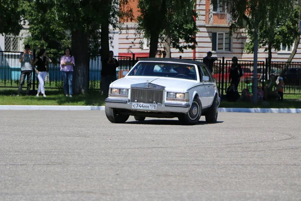 Yoshkar Ola Rússia Junho 2018 Exposição Automóvel Motocicleta Festival Summit — Fotografia de Stock