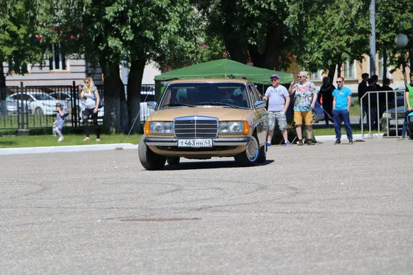 Yoshkar Ola Rusya Federasyonu Haziran 2018 Oto Motosiklet Fuarı Festivali — Stok fotoğraf