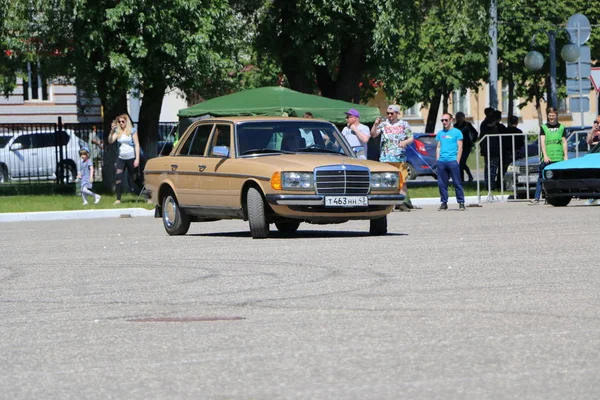 Yoshkar Ola Federacja Rosyjska Czerwca 2018 Auto Motocykla Wystawy Festiwal — Zdjęcie stockowe