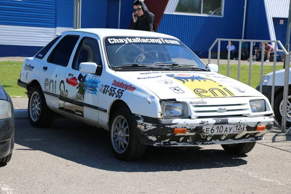 Yoshkar Ola Rusya Federasyonu Haziran 2018 Oto Motosiklet Fuarı Festivali — Stok fotoğraf