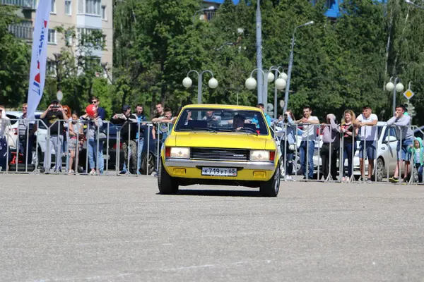 Yoshkar Ola Rusya Federasyonu Haziran 2018 Oto Motosiklet Fuarı Festivali — Stok fotoğraf