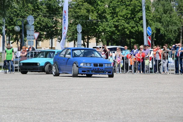 Yoshkar Ola Russia Giugno 2018 Esposizione Auto Moto Festival Summmit — Foto Stock