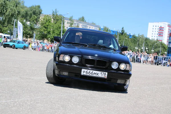 Yoshkar Ola Oroszország 2018 Június Auto Motorkerékpár Kiállítás Fesztivál Csúcstalálkozó — Stock Fotó