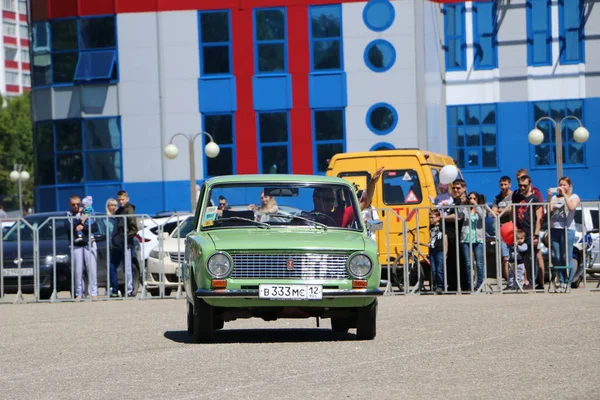 Yoshkar Ola Rússia Junho 2018 Exposição Automóvel Motocicleta Festival Summit — Fotografia de Stock