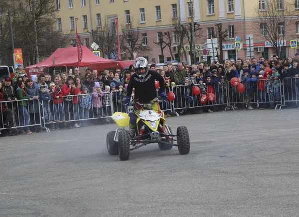 Yoshkar Ola Rusya Mayıs 2018 Auto Moto Show Şehir Merkezi — Stok fotoğraf