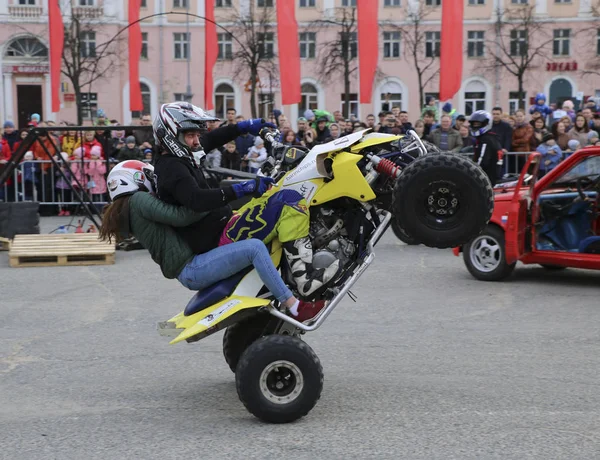 Yoshkar Ola Rússia Maio 2018 Auto Moto Show Praça Central — Fotografia de Stock
