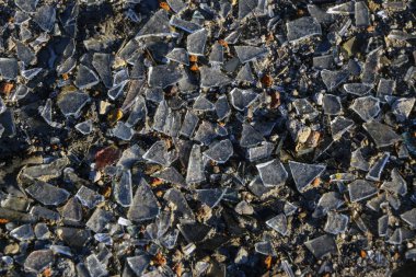 arka plan veya doku kırık cam kullanın.