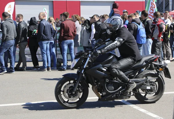 Kazan Ryssland Maj 2018 Auto Moto Visa Öppning Säsongen Motorcykel — Stockfoto