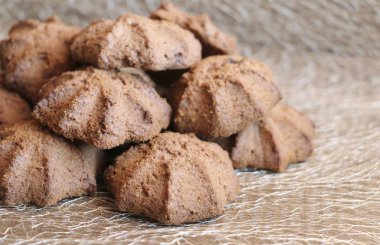 gevrek çikolata kurabiye kurabiye. lezzetli Kurabiye kurabiye kakaolu.