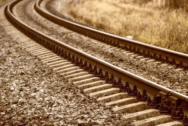 Ferrocarril Zona Industrial — Foto de Stock