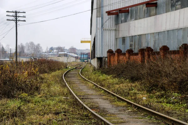 Bahn Industriegebiet — Stockfoto