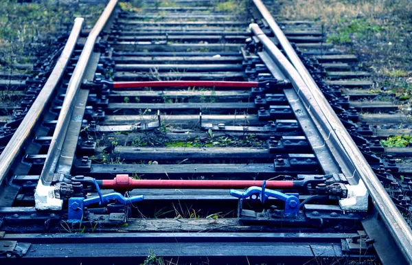 Ferrocarril Zona Industrial — Foto de Stock