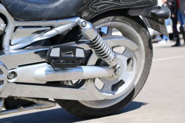 Kazan, Rusya, 26 Mayıs 2018: Motosiklet sezon açılışı - 