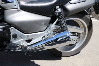 Kazan, Rusya, 26 Mayıs 2018: Motosiklet sezon açılışı - 