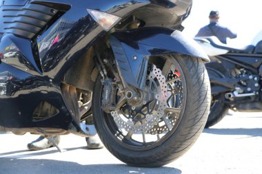 Kazan, Rusya, 26 Mayıs 2018: Motosiklet sezon açılışı - 