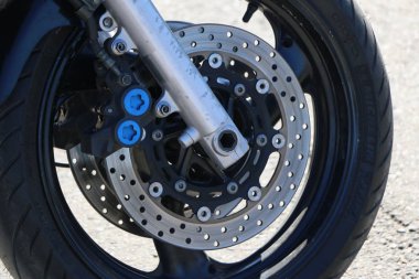 Kazan, Rusya, 26 Mayıs 2018: Motosiklet sezon açılışı - 