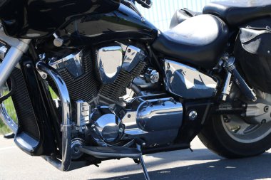 Kazan, Rusya, 26 Mayıs 2018: Motosiklet sezon açılışı - 