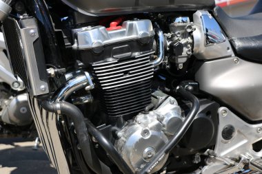 Kazan, Rusya, 26 Mayıs 2018: Motosiklet sezon açılışı - 