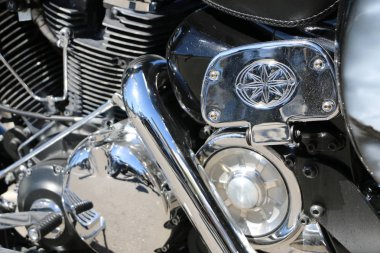 Kazan, Rusya, 26 Mayıs 2018: Motosiklet sezon açılışı - 