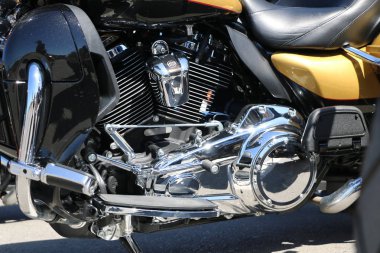 Kazan, Rusya, 26 Mayıs 2018: Motosiklet sezon açılışı - 