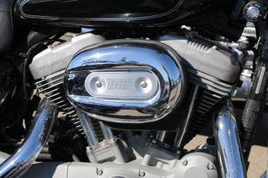 Kazan, Rusya, 26 Mayıs 2018: Motosiklet sezon açılışı - 