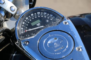 Kazan, Rusya, 26 Mayıs 2018: Motosiklet sezon açılışı - 