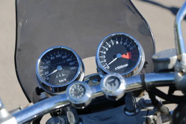 Kazan, Rusya, 26 Mayıs 2018: Motosiklet sezon açılışı - 