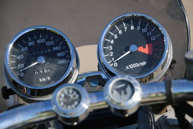 Kazan, Rusya, 26 Mayıs 2018: Motosiklet sezon açılışı - 