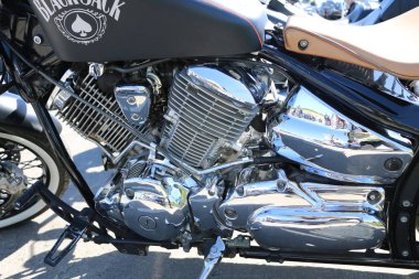 Kazan, Rusya, 26 Mayıs 2018: Motosiklet sezon açılışı - 