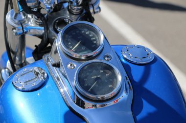 Kazan, Rusya, 26 Mayıs 2018: Motosiklet sezon açılışı - 