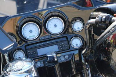 Kazan, Rusya, 26 Mayıs 2018: Motosiklet sezon açılışı - 