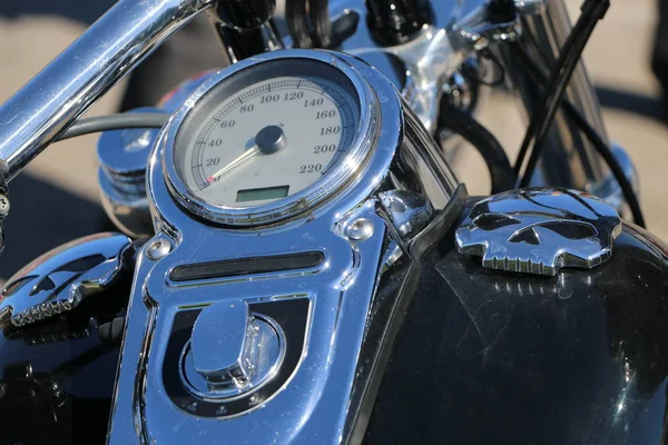 Kazan, RUSSIA, May 26, 2018: Opening of the motorcycle season - — Stock Photo, Image