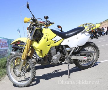 Kazan, Rusya, 26 Mayıs 2018: Motosiklet sezon açılışı - 