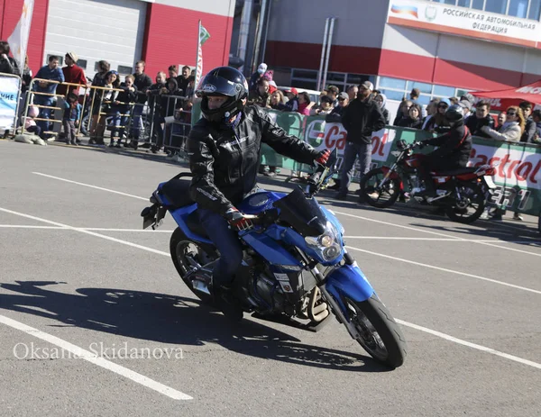 Kazan, RUSSIA, 26 maggio 2018: Apertura della stagione motociclistica  - — Foto Stock