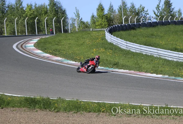 Kazan, RUSSIA, May 26, 2018: Opening of the motorcycle season - — Stock Photo, Image