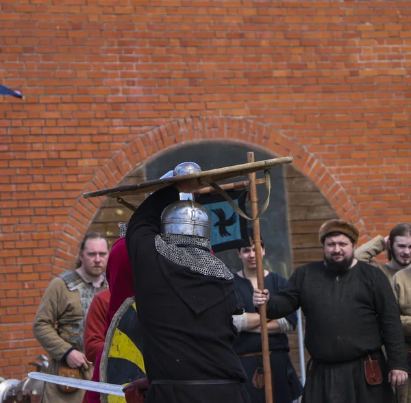 Yoshkar-ola, russland, 25. Mai 2019: das festival der historischen rekonstruktion — Stockfoto