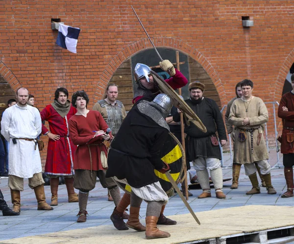 YOSHKAR-OLA, RUSIA, 25 DE MAYO DE 2019: el festival de re histórico —  Fotos de Stock