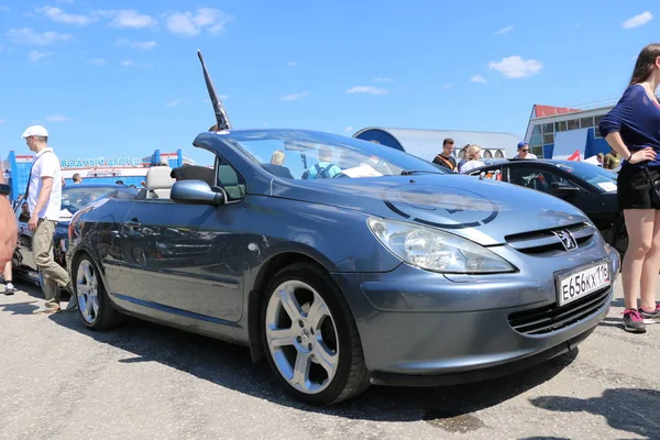 YOSHKAR-OLA, RUSSIA, JUNE 02, 2019: Auto and Motocycle Exhibiti — стоковое фото