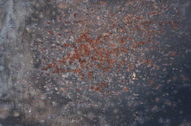 boyanan demir, pas ve korozyon ile kaplı. oyunlar, reklam için arka planlar ve dokular.